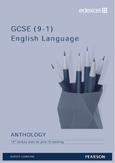 Anthology - 19th century texts for post-16 teaching